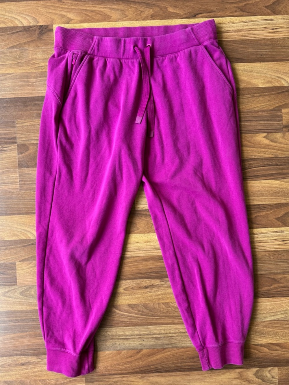 Athleta Fuchsia Pink Jogger Sweatpants – Size Large